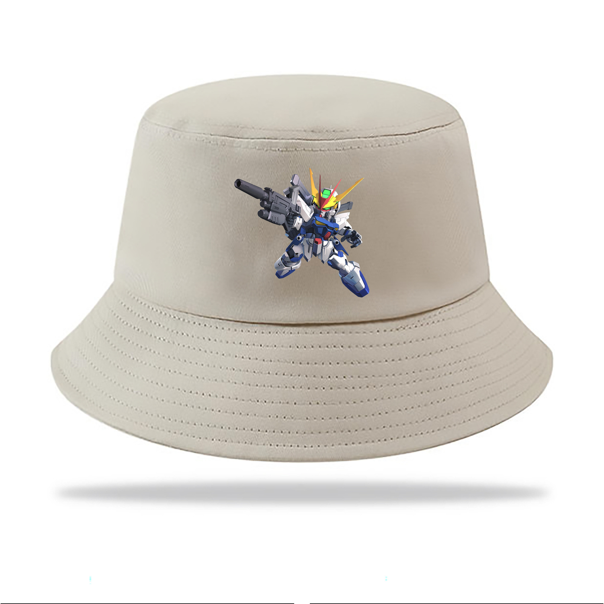 （画像用） 機動戦士ガンダム Mobile Suit Gundam アウトドア日除けバケットハット